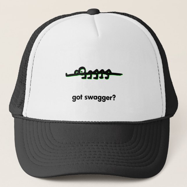 Alligator got swagger trucker hat (Front)