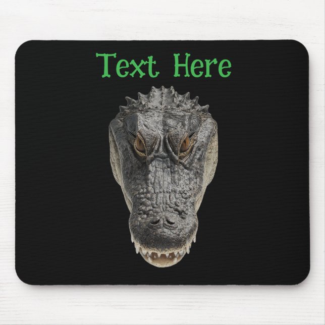 Alligator Head Mouse Pad (Front)