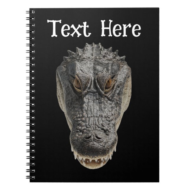 Alligator Head Notebook (Front)
