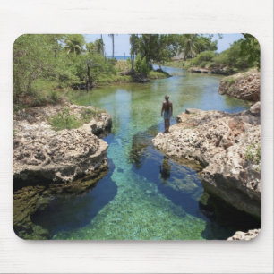 Alligator Hole, Black River Town, Jamaica Mouse Pad