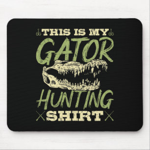 Alligator Hunter Hunting Lover Gift Mouse Pad