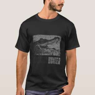 Alligator Hunter Outdoor Gator Hunting Gift Tee