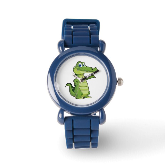 Alligator illustration watch (Front)