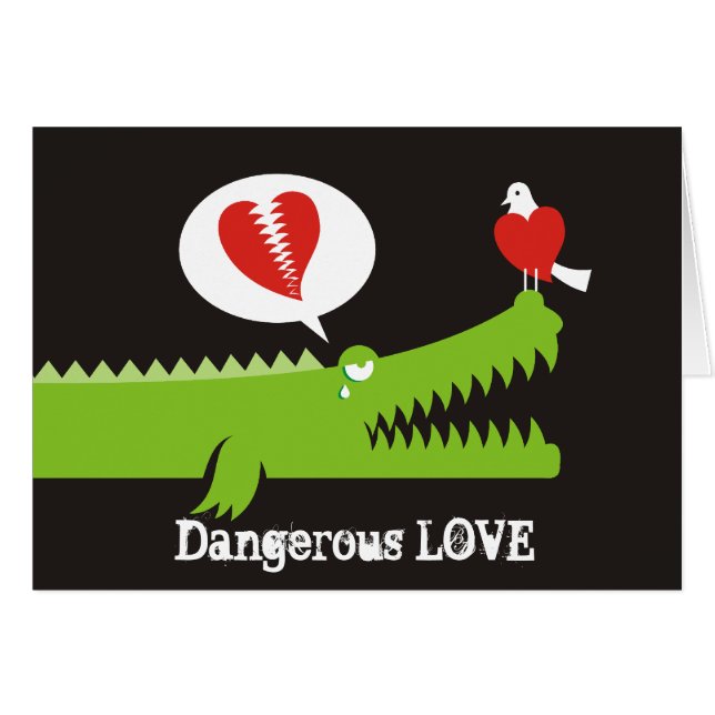 Alligator in Love (Front Horizontal)