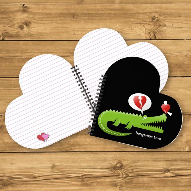 Alligator in Love Notebook (Creator Uploaded)