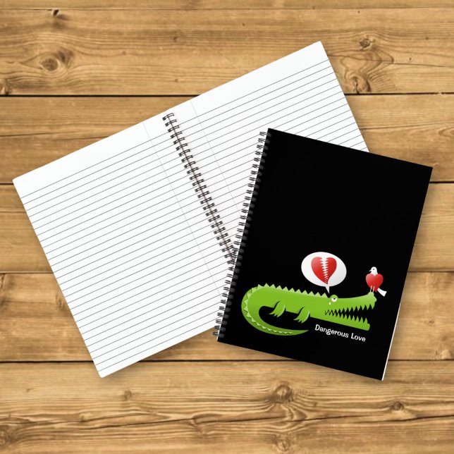 Alligator in Love Notebook (Creator Uploaded)