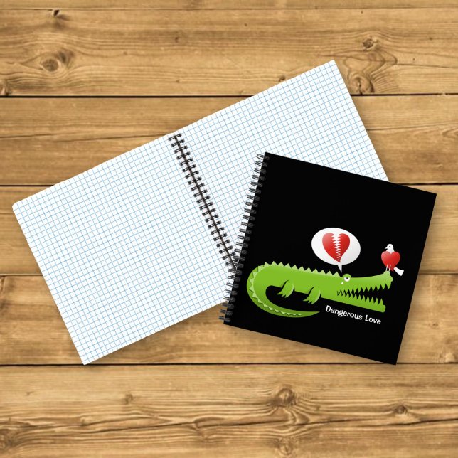 Alligator in Love Notebook (Creator Uploaded)
