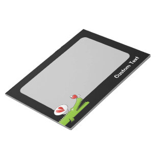 Alligator in Love Notepad