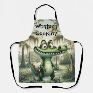 Alligator in the Swamp Apron