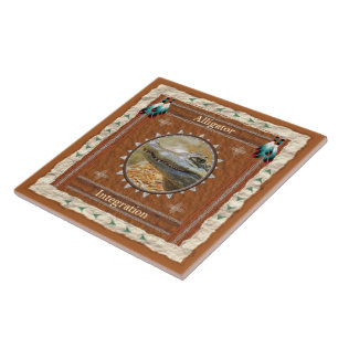 Alligator-Integration Ceramic Tile