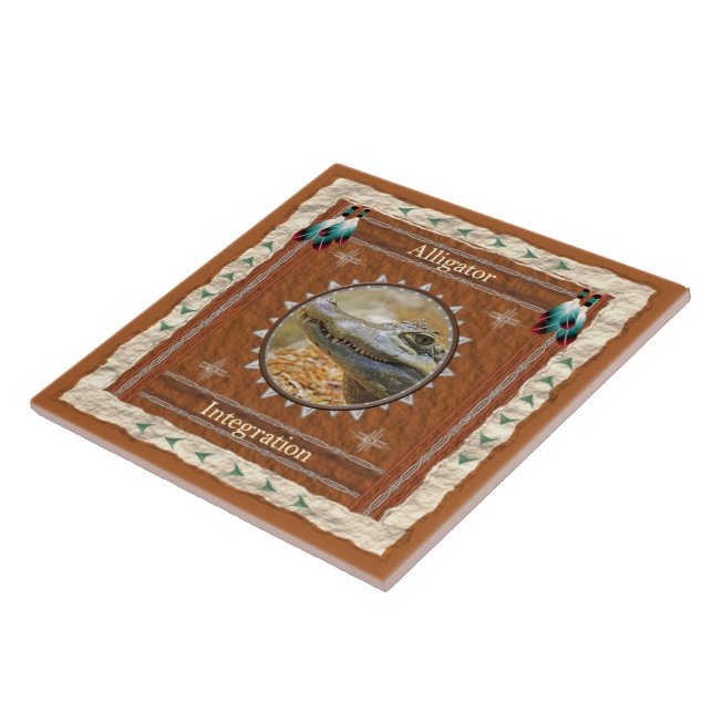 Alligator Integration Energy Ceramic Tile (Side)