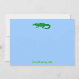 Alligator Invitations/ Notecards