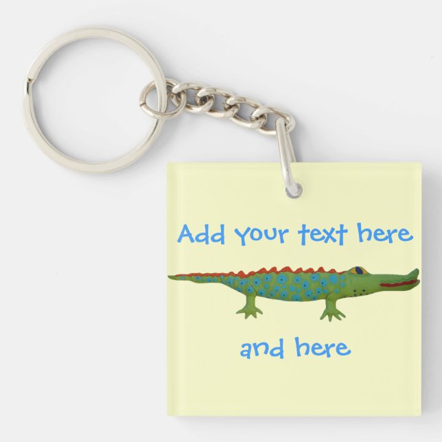 Alligator Key Ring (Front)
