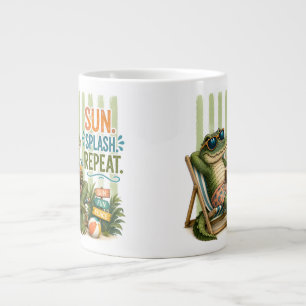 Alligator  large coffee mug