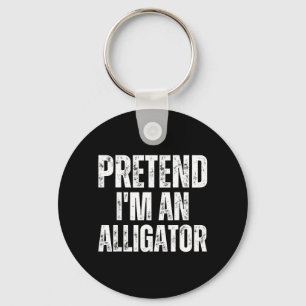Alligator Lazy Halloween Costume Pretend an Key Ring