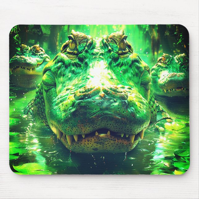 Alligator Mouse Pad (Front)