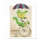 Alligator on Bicycle in Paris