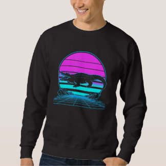 Alligator Pastel Goth Vaporwave Sweatshirt