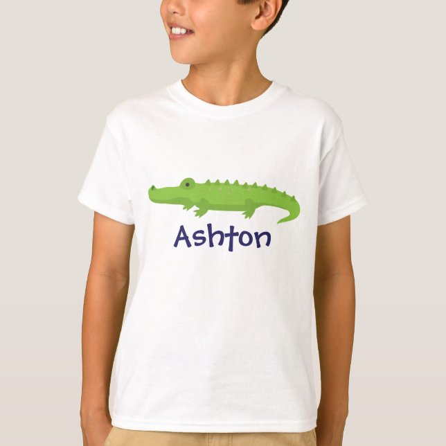 Alligator Personalised T-shirt (Front)