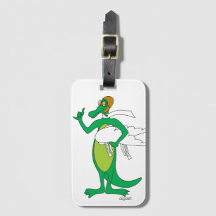 Alligator Pilot Luggage Tag
