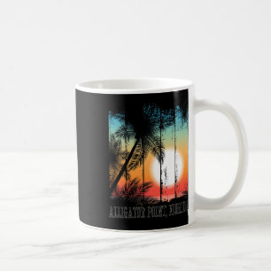 Alligator Point Florida Beach Palms Vacation Surf Coffee Mug