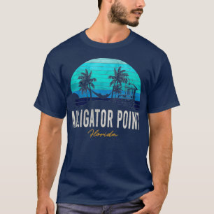 Alligator Point Florida Vacation Beach Sunset T-Shirt