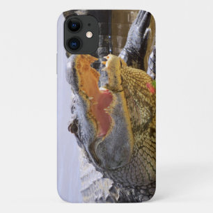 Alligator portrait closeup iPhone 11 case