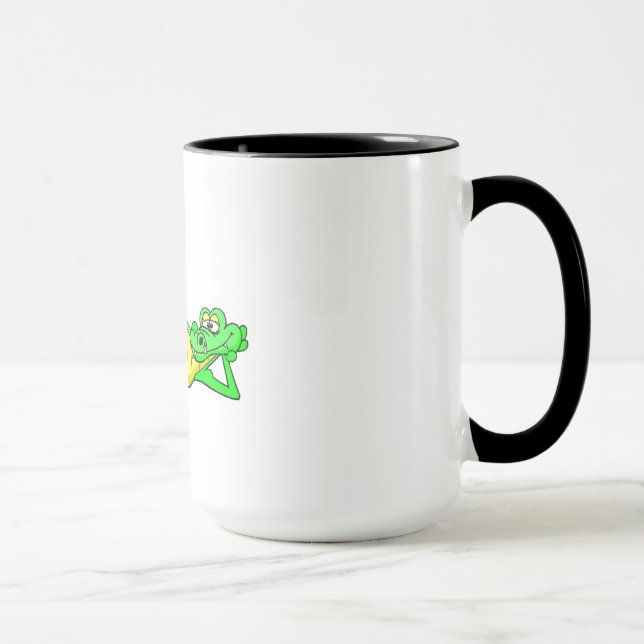 Alligator Posing Mug (Right)