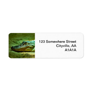 Alligator Return Address Label