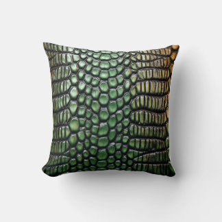 Alligator Skin Cushion