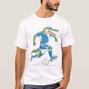 Alligator Soccer Player T-Shirt