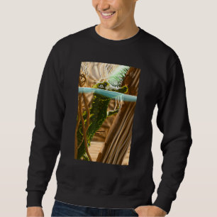 Alligator Swimming In Swamp Florida Reptile Wildli Sweatshirt