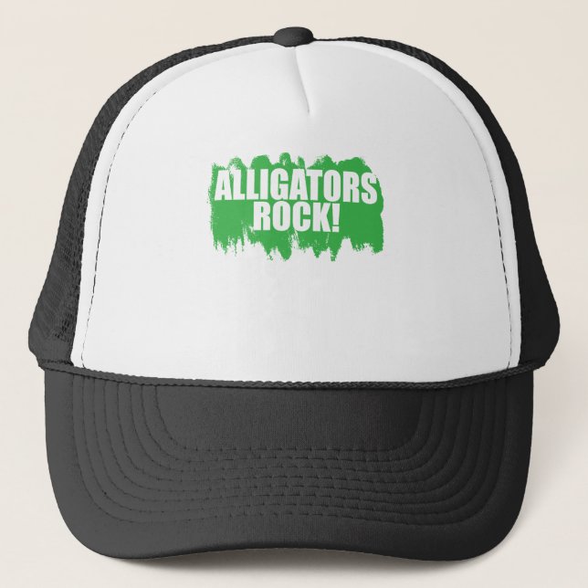 Alligator Trucker Hat (Front)