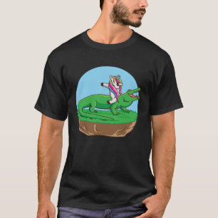 Alligator Unicorn Crocodile Gator Reptile Men Boy T-Shirt