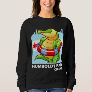 Alligator Watch Chicago Humboldt Park Lagoon Rescu Sweatshirt