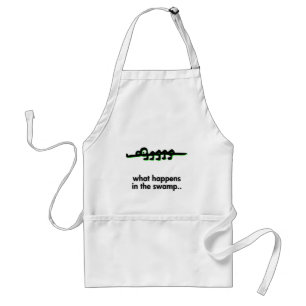 Alligator what happens in the swamp standard apron