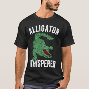 Alligator Whisperer Gator Crocodile Zoo Animal T-Shirt