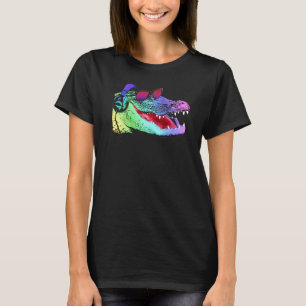 Alligator With Headphones And Sunglasses T-Shirt