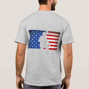 Allin Grey "MAJOR LEAGUE AMERICAN INFANTRY" T-Shirt