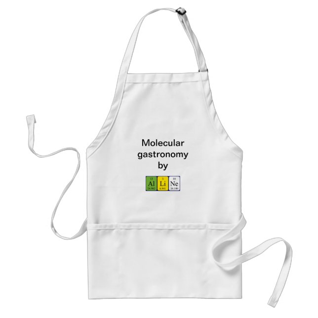 Alline periodic table name apron (Front)
