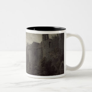 Allington Castle, near Maidstone, Kent; Moonlight Two-Tone Coffee Mug
