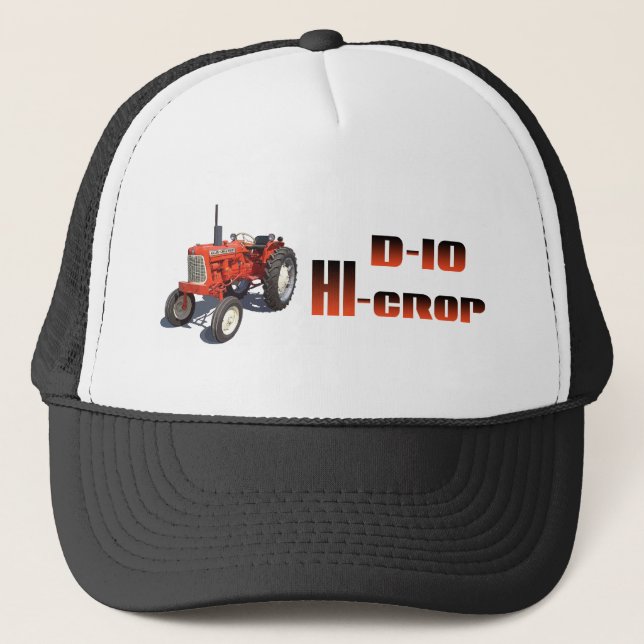 Allis Chalmers D-10 Tractor Trucker Hat (Front)