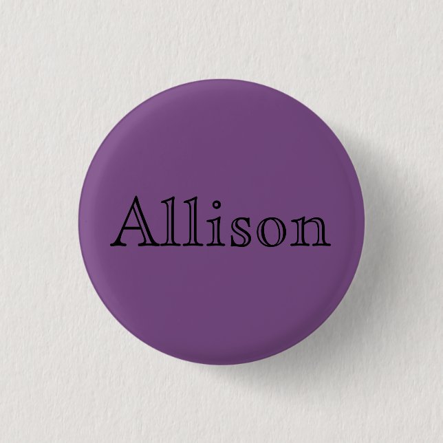 Allison from Orphan Black TVshow 3 Cm Round Badge (Front)