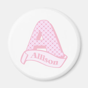 Allison Monogram Magnet