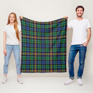 Allison Plaid Fleece Blanket