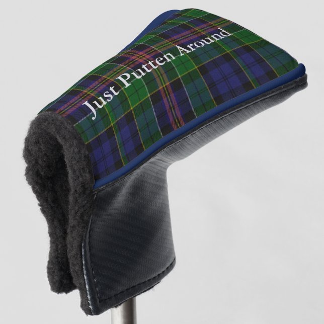 Allison Tartan Plaid Putter Cover (3/4 Front)