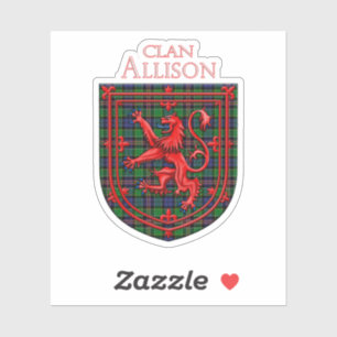 Allison Tartan Scottish Plaid Lion Rampant