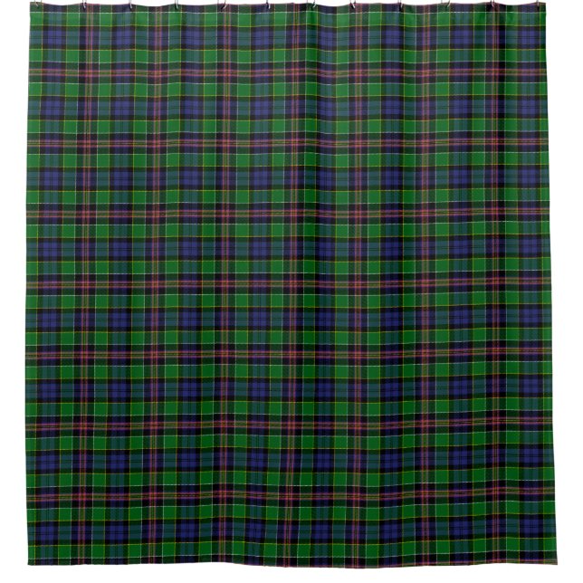 Allison Tartan Shower Curtain (Front)