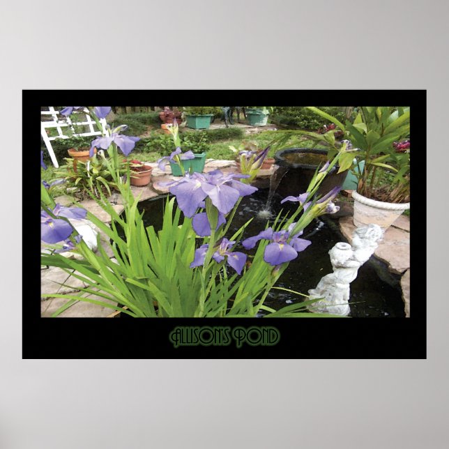 "Allison's Pond" - Print (No Shadow) (Front)