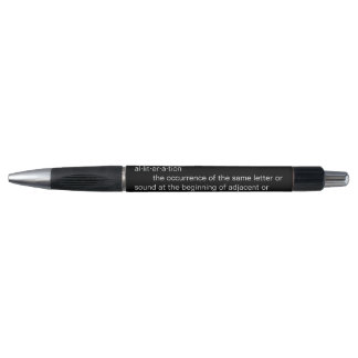 Alliteration Definition Pen